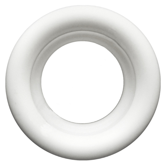 Дверная переточная решетка двухсторонняя (втулка) Hardi 05500 White, изображение 2
