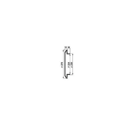 Вытяжная вентиляционная решетка с сеткой Hardi 05900 28x28 White, изображение 3
