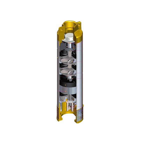 Погружной насос Panelli 4'' 1,5kW 2HP 95 PR6 N/12 400V, изображение 7