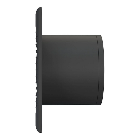 4elementsVentilator evacuare design cu supapa Diciti SLIM 4C D100 Matt Black, изображение 5