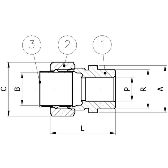 4elementsFiting de conectare M DN20 x 3/4" Genebre, изображение 2