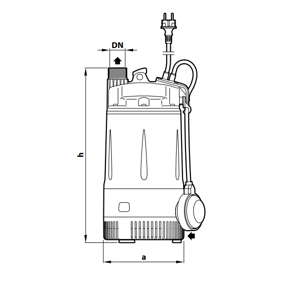 Погружной насос с многолопастным колесом Pedrollo TOP MULTI 3 0,55 kW, изображение 7