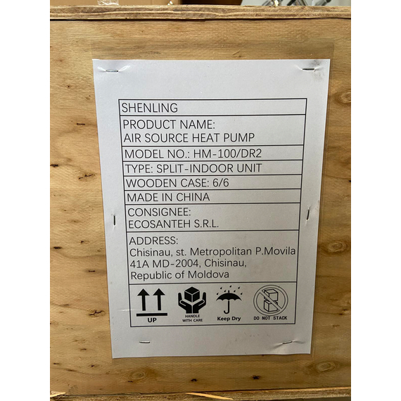 Тепловой насос сплит 12 kW 380V R32  воздух - вода, Inverter KUBBER, изображение 18