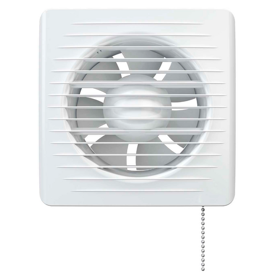 4elementsVentilator de evacuare axial cu supapa si intrerupator cu lant VentEurope CLASSIC 125 BD PS White, изображение 2