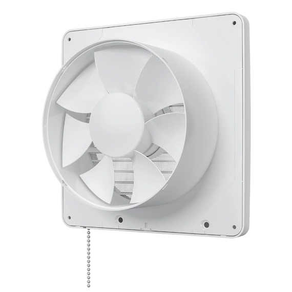 4elementsVentilator de evacuare axial cu grila si intrerupator cu lant VentEurope CLASSIC 150 PS White, изображение 4