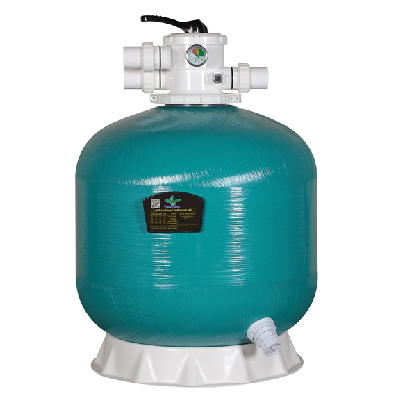 Фильтр песочный для бассейна KUBBER EPW450; 8m3/h, с верхним клапаном 1,5"/50мм с зажимом, изображение 2