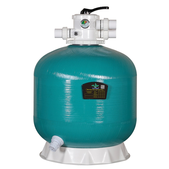 Фильтр песочный для бассейна KUBBER EPW450; 8m3/h, с верхним клапаном 1,5"/50мм с зажимом