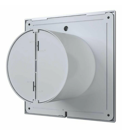 4elementsVentilator evacuare design cu supapa VentEurope ELEGIA 100 BD Gray Metal D100, изображение 4