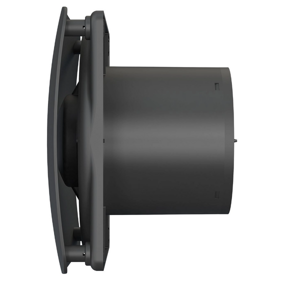 4elementsVentilator evacuare design cu supapa VentEurope FINE 100 BD Matt Black, изображение 3