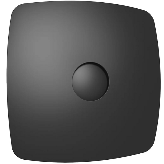 4elementsVentilator evacuare design cu supapa VentEurope FINE 100 BD Matt Black