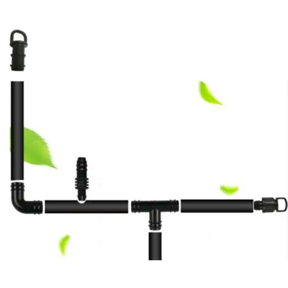 4elementsDop dublu pentru tub de picurare KUBBER Drip Line d.16mm, изображение 2