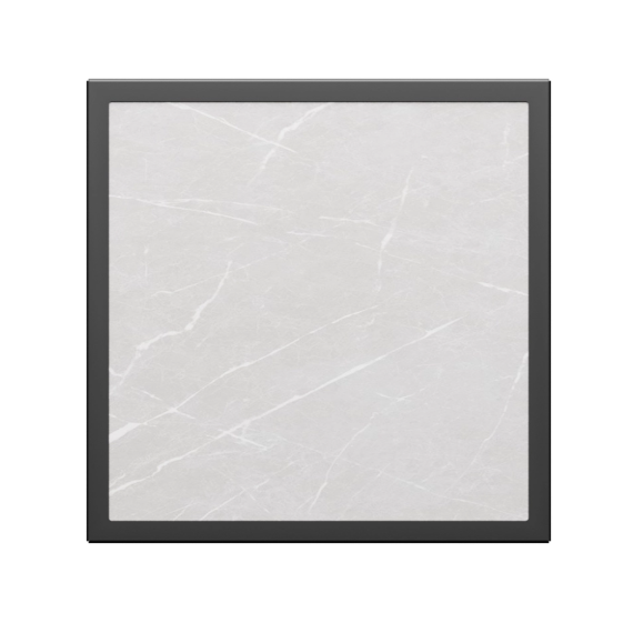 Панель декоративная EON D100/125 180×180 под плитку Tile Black, металл,, изображение 2
