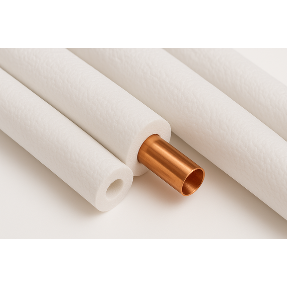 Трубка медная для кондиционеров 1/4" в изоляции ACR CL.1, бухта 50 м, изображение 2
