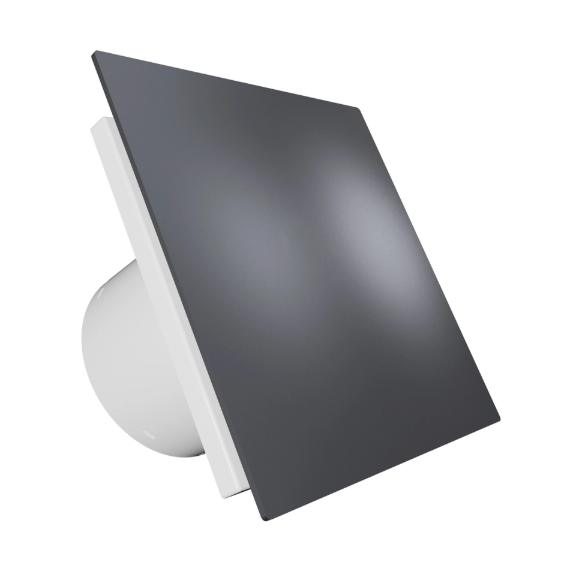 Панель декоративная EON D100/125 175×175 пластик Dark Gray Metal, изображение 2