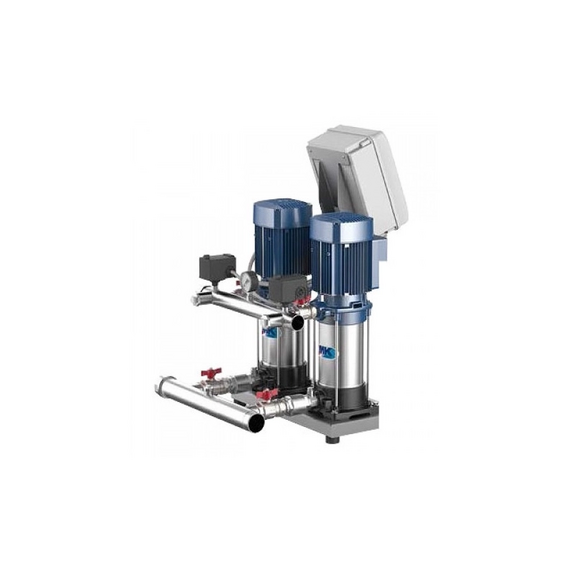 4elementsStație de pompare cu 2 pompe Pedrollo CB2 - MKm 5/7 2×1,5 kW