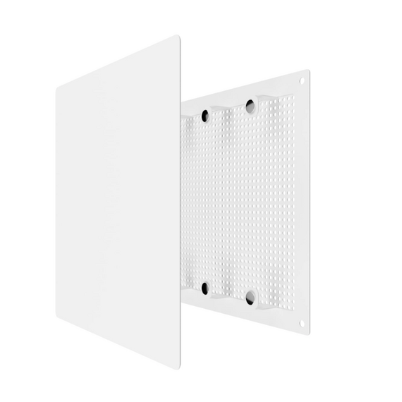 4elementsGrilă de ventilație RVM 20х20 cu plasă detașabilă pe magneți, oțel vopsit Promistral, изображение 3