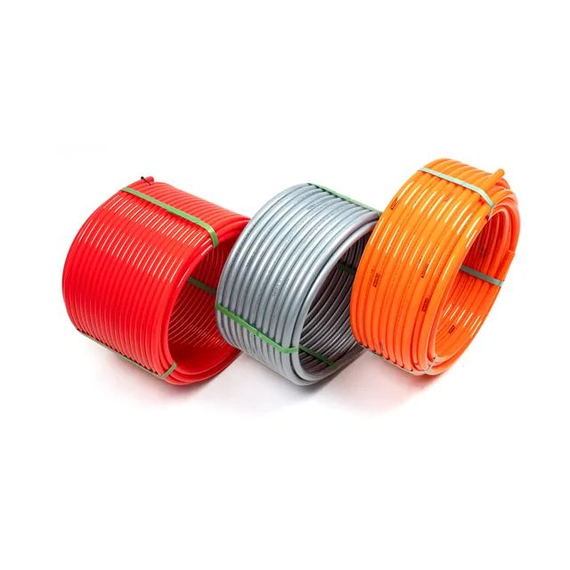 Труба из сшитого полиэтилена PEX-A 16x2 мм с кислородным барьером EVOH, 600 м, красная