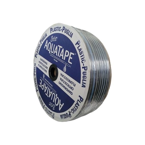 Kапельная лента AQUATAPE, 7 мил, д. 16 мм, 0.9 л/ч, 10 см, 3000м, изображение 2