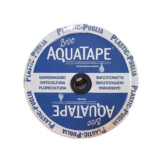 Kапельная лента AQUATAPE, 7 мил, д. 16 мм, 0.9 л/ч, 10 см, 3000м, изображение 3