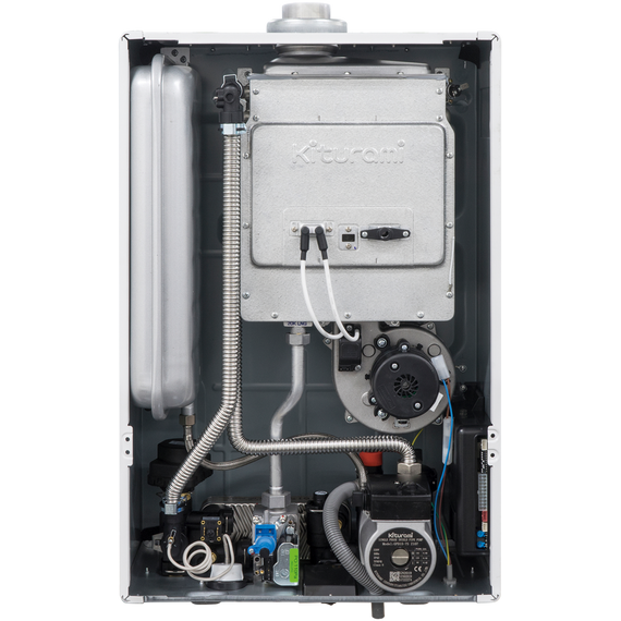 Газовый котел WORLD ALPHA - 30 / 34.9 kW / 350m2 (отопление и ГВС) KITURAMI, изображение 2