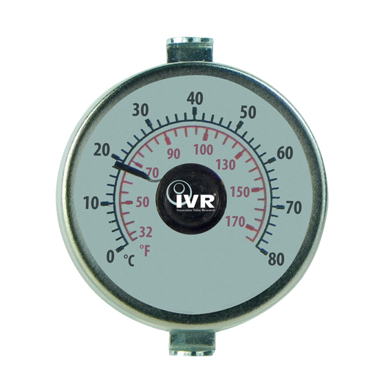 Термометр контактный для коллекторов д.40 0-120C IVR