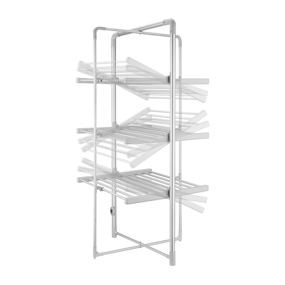 4elementsSuport electric încălzit pentru prosoape ECD50 143,5x73x68 cm cu 3 niveluri NOVEEN, изображение 7