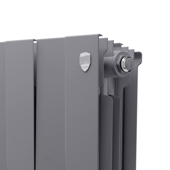 4elementsRadiator bimetal Royal Thermo PianoForte 300 Серебристый Sable 10 sectii, изображение 2
