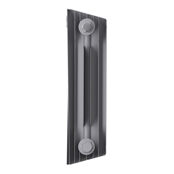 4elementsRadiator bimetal Royal Thermo PianoForte 300 Серебристый Sable 10 sectii, изображение 3