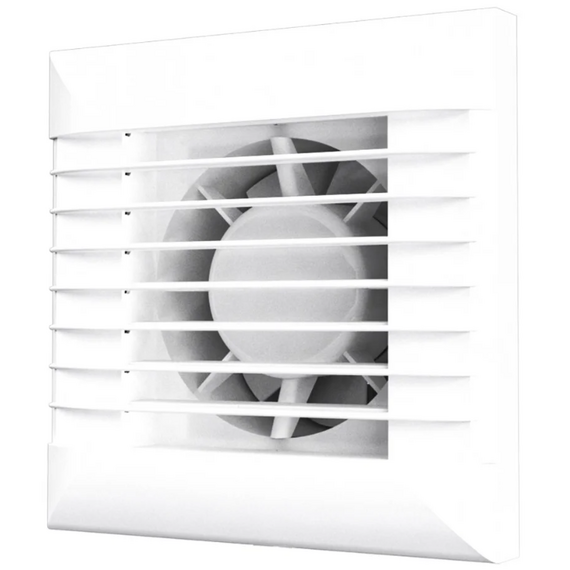4elementsVentilator de evacuare axial cu jaluzele ERA EURO 5A D125 White