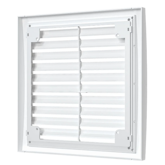 Вытяжная вентиляционная решетка из АБС-пластика Mistral 20х20 White, изображение 4