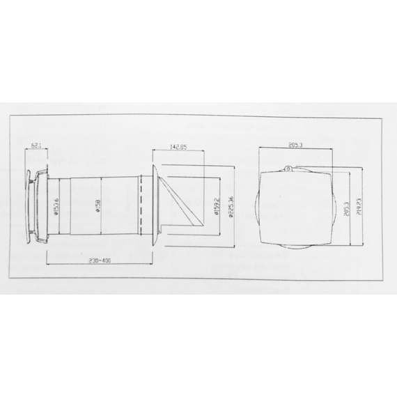 Рекуператор комнатный CH-HRV070K EASY VENT Cooper&Hunter, изображение 3