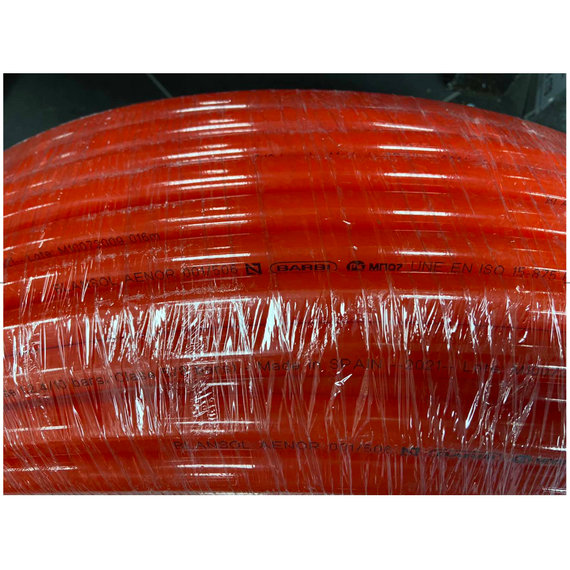 Труба для теплого пола PEX-A Ø16x2мм с кислородным барьером (500м) Blansol BARBI, изображение 3