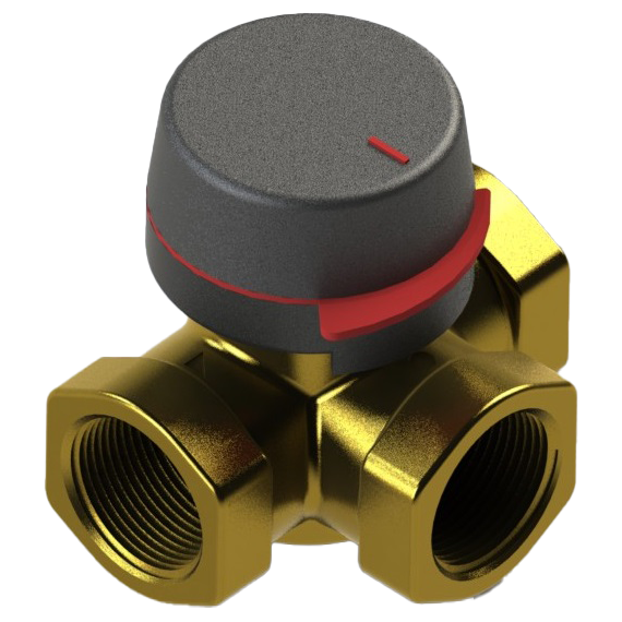 VRG131 Смесительный клапан DN25, Kvs=10 Rp.1" F , Tmax: +110 C ESBE