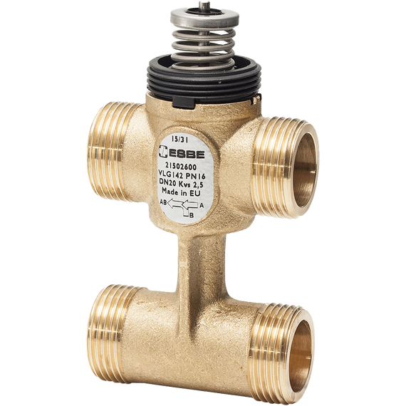 Клапан фанкойла VLG142 PN16 20-4 G3/4 ESBE