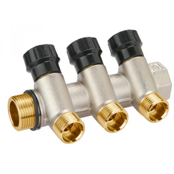 4elementsColector 1" x 1/2" 3 ieșiri Bugatti, изображение 2