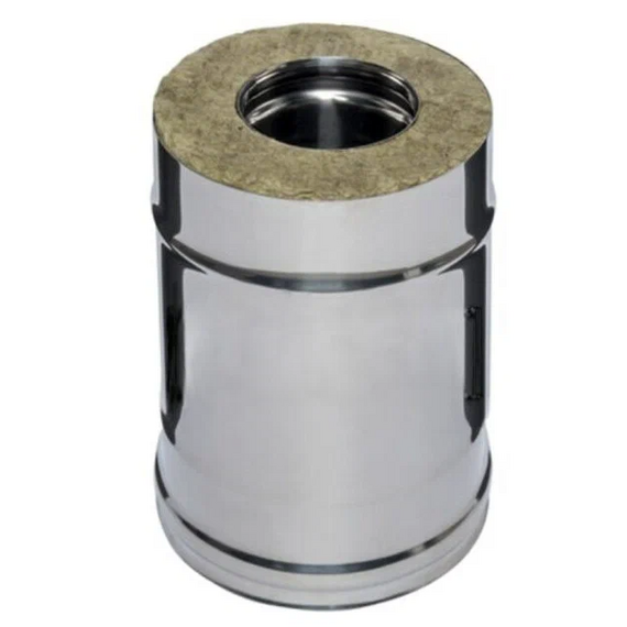 Сэндвич дымоход двустенный 0,25м Ferrum (430/0,5) D130x200