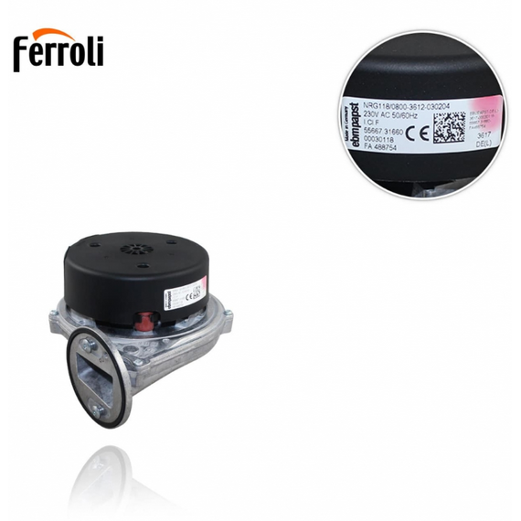 Вентилятор NRG118 (36600270)  Ferroli, изображение 2