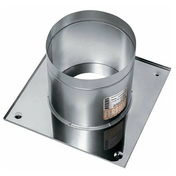 4elementsTrecere tavan simplu cos de fum Ferrum D210 (0,5mm)