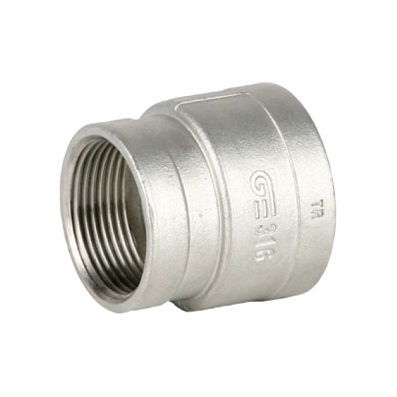 4elementsMufa din oțel inoxidabil (reducție) 1/2" x 3/8" FF Genebre