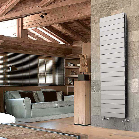 Биметаллический радиатор Royal Thermo PianoForte Tower 500 Silver Satin 22 секции, изображение 2