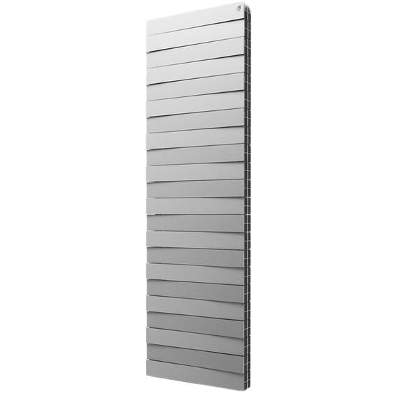 Биметаллический радиатор Royal Thermo PianoForte Tower 500 Silver Satin 22 секции