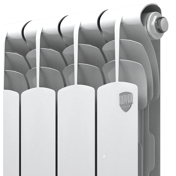 Биметаллический радиатор Royal Thermo Revolution Bimetall 500, изображение 4