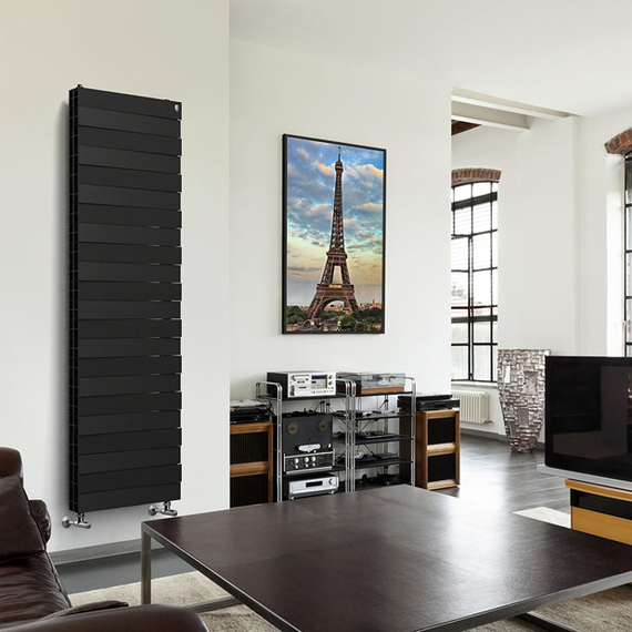 4elementsRadiator bimetal Royal Thermo Pianoforte Tower Noir Sable 18 sectii, изображение 2