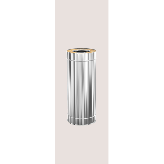 4elementsTeava izolata cos de fum 1m Teplodar D115х200 inox, изображение 5