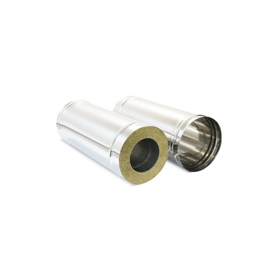 4elementsTeava izolata cos de fum 1m Teplodar D115х200 inox, изображение 9