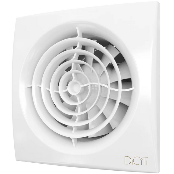 4elementsVentilator evacuare axial DICITI AURA 5 D125 White, изображение 2
