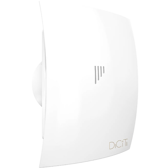 4elementsVentilator de evacuare axial cu supapa DICITI BREEZE 5C D125 White, изображение 2
