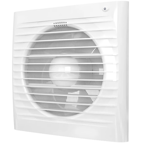 Осевой вытяжной вентилятор с сеткой ERA 5S D125 White, изображение 3