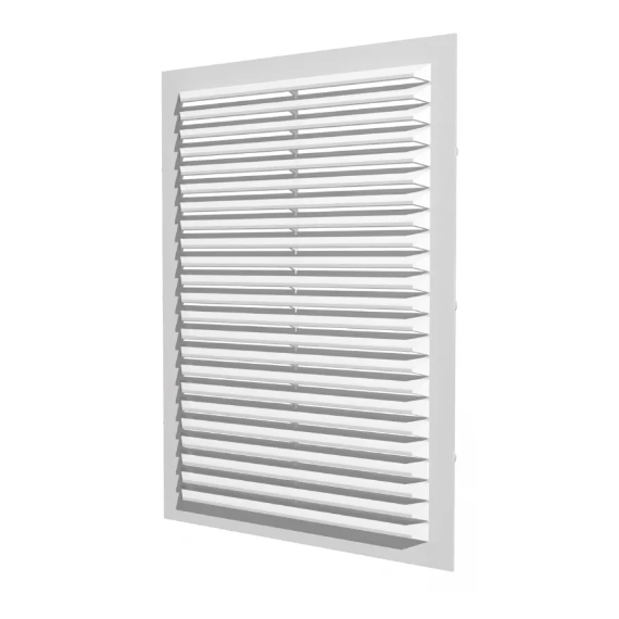 4elementsGrila pentru ventilatie cu plasa Era 1919С ПС 19x19 White