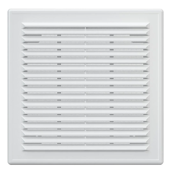 4elementsGrila pentru ventilatie cu plasa Auramax A2121R 21x21 White, изображение 2